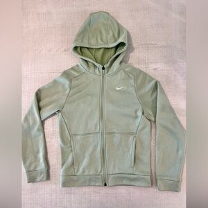 Nike Light Mint Green Fleece Hoodie